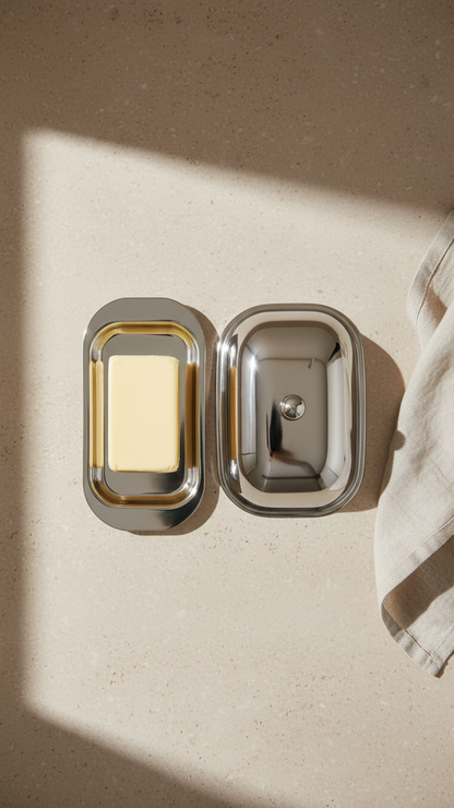 Butter Dish with a Lid