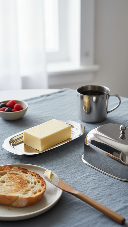 Butter Dish with a Lid